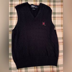 Ralph Lauren vintage cotton sweater vest